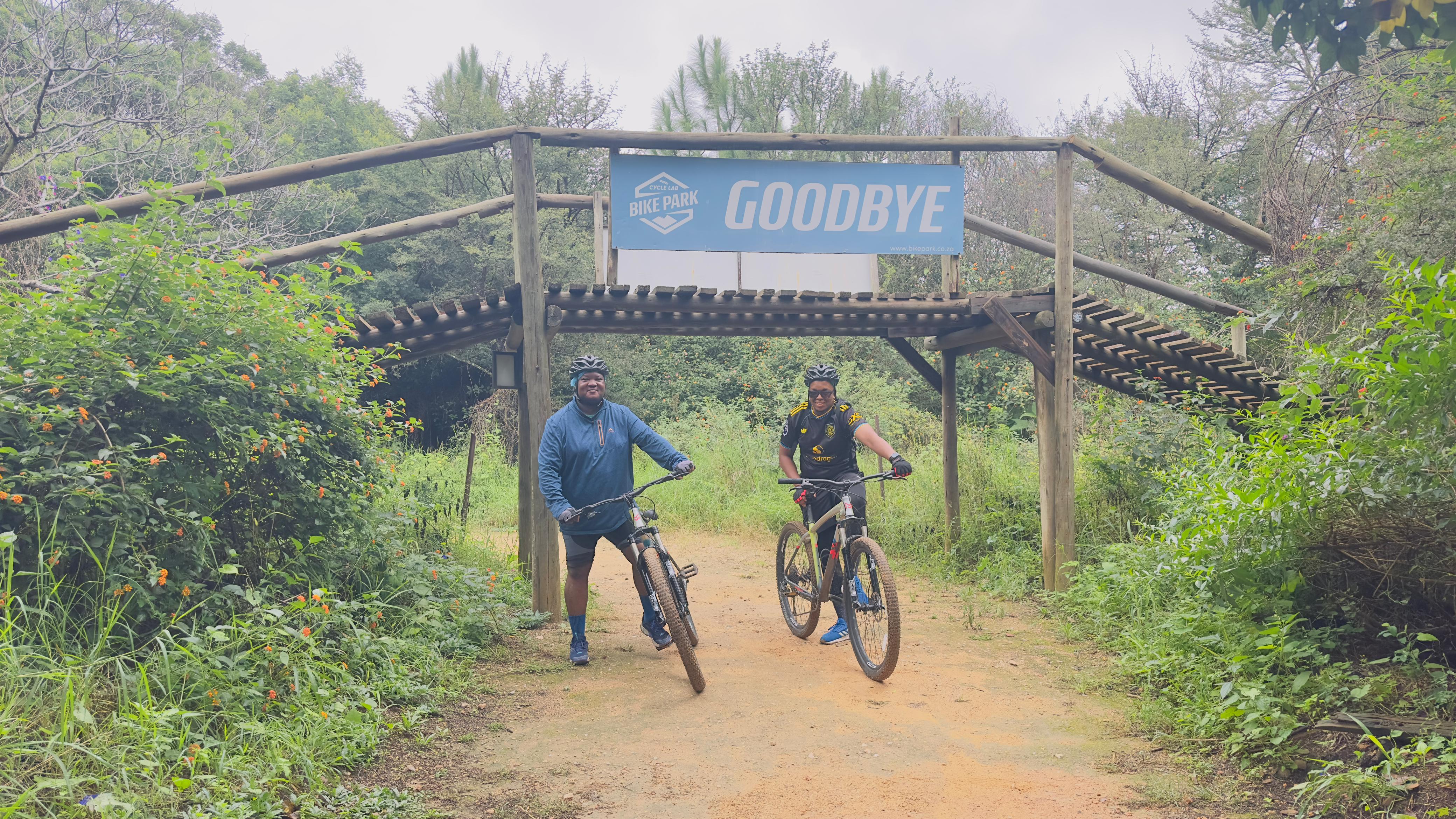 Cyclists on a Fun Ride